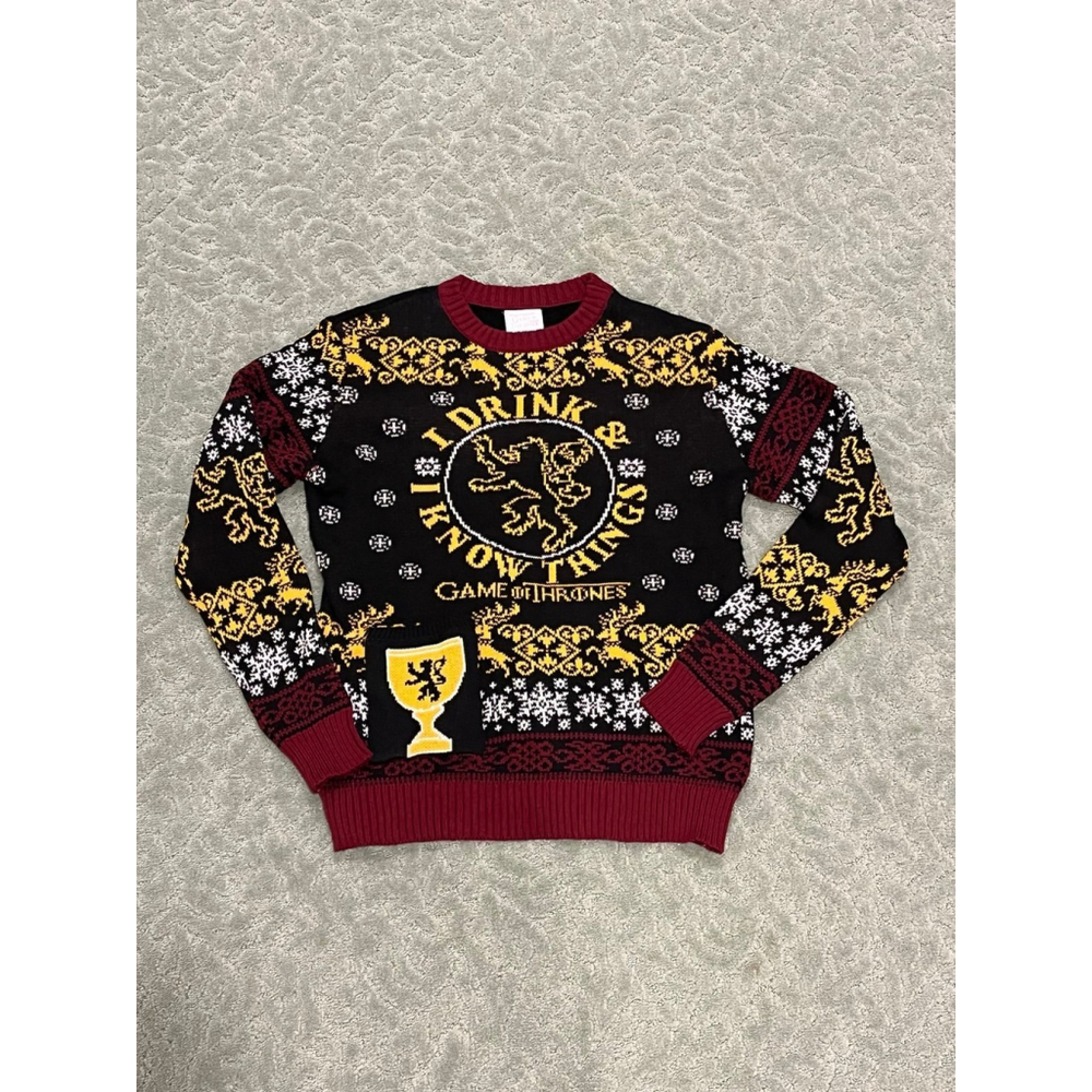 Game of Thrones NWT the Iron Anniversary Crewneck Sweater - Small